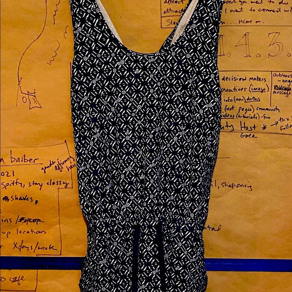 Patagonia Women’s Fleetwith Dress, Navy Print
